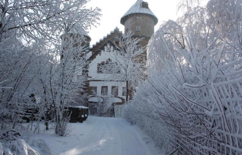 Luxus Appartement Im Schloss Fockelberg Zewnętrze zdjęcie