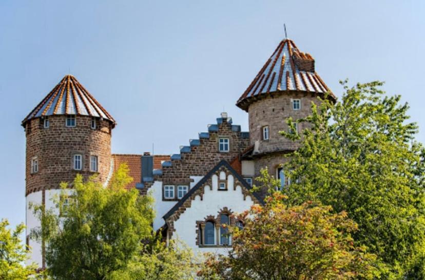 Luxus Appartement Im Schloss Fockelberg Zewnętrze zdjęcie